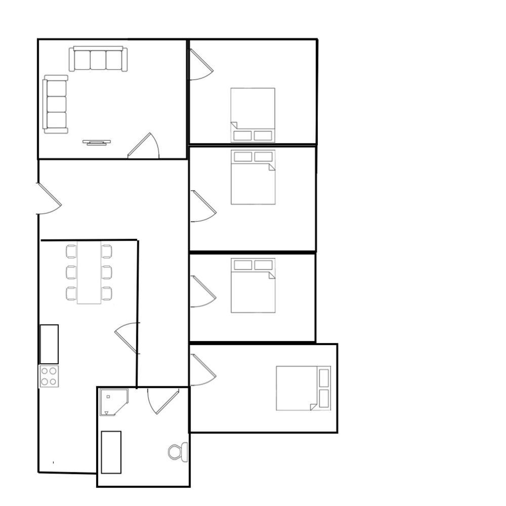 Large Apartment With 4 Bedrooms In 哥本哈根 外观 照片