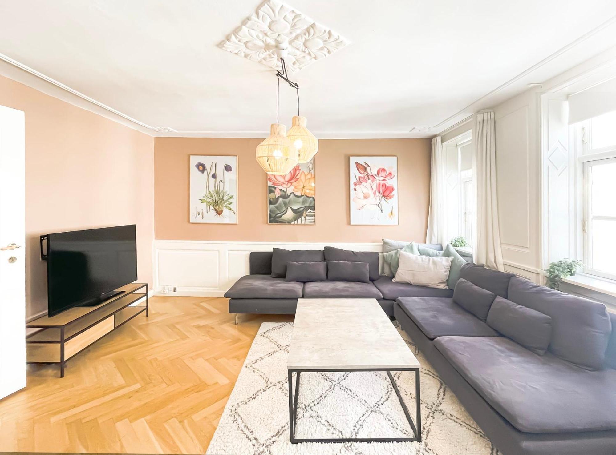 Large Apartment With 4 Bedrooms In 哥本哈根 外观 照片